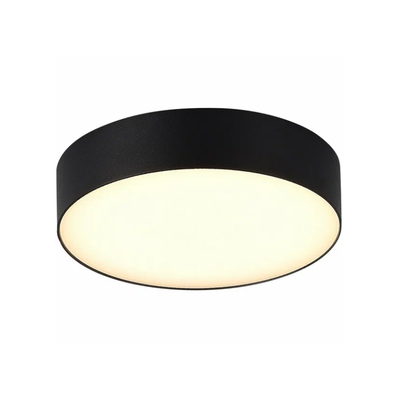 Светильник уличный потолочный ST-Luce черный/белый LED 1*20W 3000K/4000K/5000K