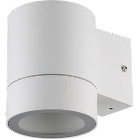 Ecola G53 LED 8003A светильник накладной IP65 прозрачный Цилиндр металл. 1*G53 Белый матовый 114x1