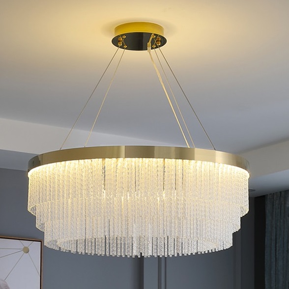 Светильник подвесной DZN-5222 БРОНЗА ` D500/H260/1/LED/50W FRENCH 24-03