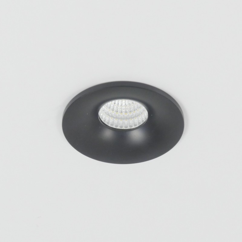 Светильник (BK-LED 3W 4000K) IL.22716 MINI BLACK/ЧЕРНЫЙ D48/H30/1/LED/3W/4000K SPF24-12