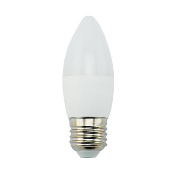 Лампа Ecola candle LED Premium 9,0W 220V E27 2700K свеча (композит) 100x37