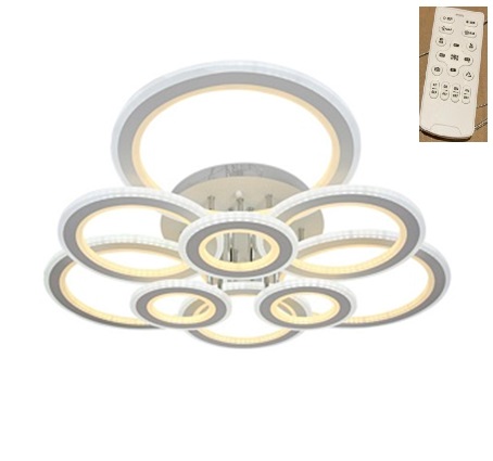 Светильник GL.31444 WHITE ` D980/H200/9/LED/255W 3000К-6000К DIMMER ПДУ SPF01/SPF13